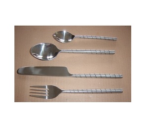 Modern Design Brass <b>Flatware</b> Cutlery Set for Home Restaurant Hotel Fancy Cutlery Sets at Wholesale Price Hot Selling - Product Image 1