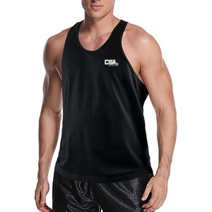 Débardeur classique pour homme en tissu respirant, sans manches, idéal pour l'entraînement physique et le confort quotidien estival - Product Image 3