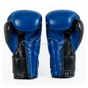 DWELT GEARS Premium PU Leather MMA Shooter Boxing Training Gloves Custom Made Hook Loop Closure Breathable Sparring Fight Gear - Product Image 5