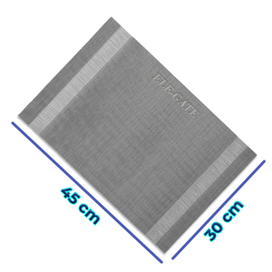 Set di Lusso di 10 Tovagliette Antiscivolo Lavabili in Lino Cotone Poliestere con Logo Personalizzato, Motivi a Tinta Unita e a Righe - Product Image 5