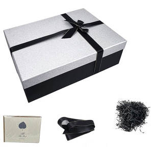 Caja de Perfume Papel Contenedor versátil Embalaje Caja de regalo plegable con cinta para Perfume, Cosméticos al por mayor - Product Image 1