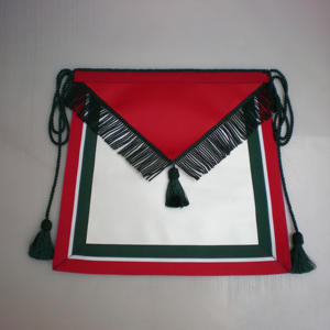 Regalia Masónica de Primera Calidad Bordada a Mano, Estilo Rectangular, Logotipo Personalizado, Material Personalizable al por Mayor, Color Personalizado - Product Image 1