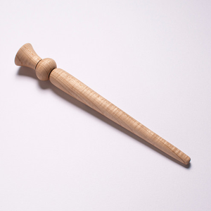 Avena de madera Spurtle Gachas Spurtle Fabricación en India Gachas de avena de madera natural hechas a mano Spurtle - Product Image 3