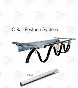 Sistema de cable de adorno de alta resistencia para grúas EOT I Beam Track Paint Coated Gestión de cables resistente a la corrosión - Product Image 5