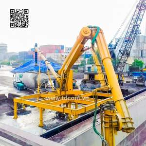 Des machines de déchargement de ciment mobiles de haute qualité sont installées sur le pont du navire, avec une capacité de 50 à 500 tonnes/heure. - Product Image 1