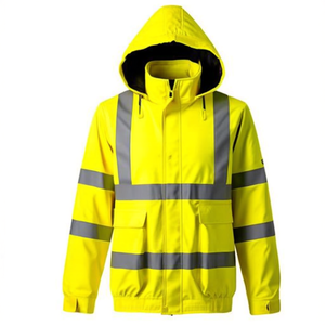 เสื้อแจ็คเก็ตนักบิน HERIBERT สีเหลืองสะท้อนแสง SAFESTYLE รุ่น Multi-Norm สำหรับงานอุตสาหกรรม - Product Image 2