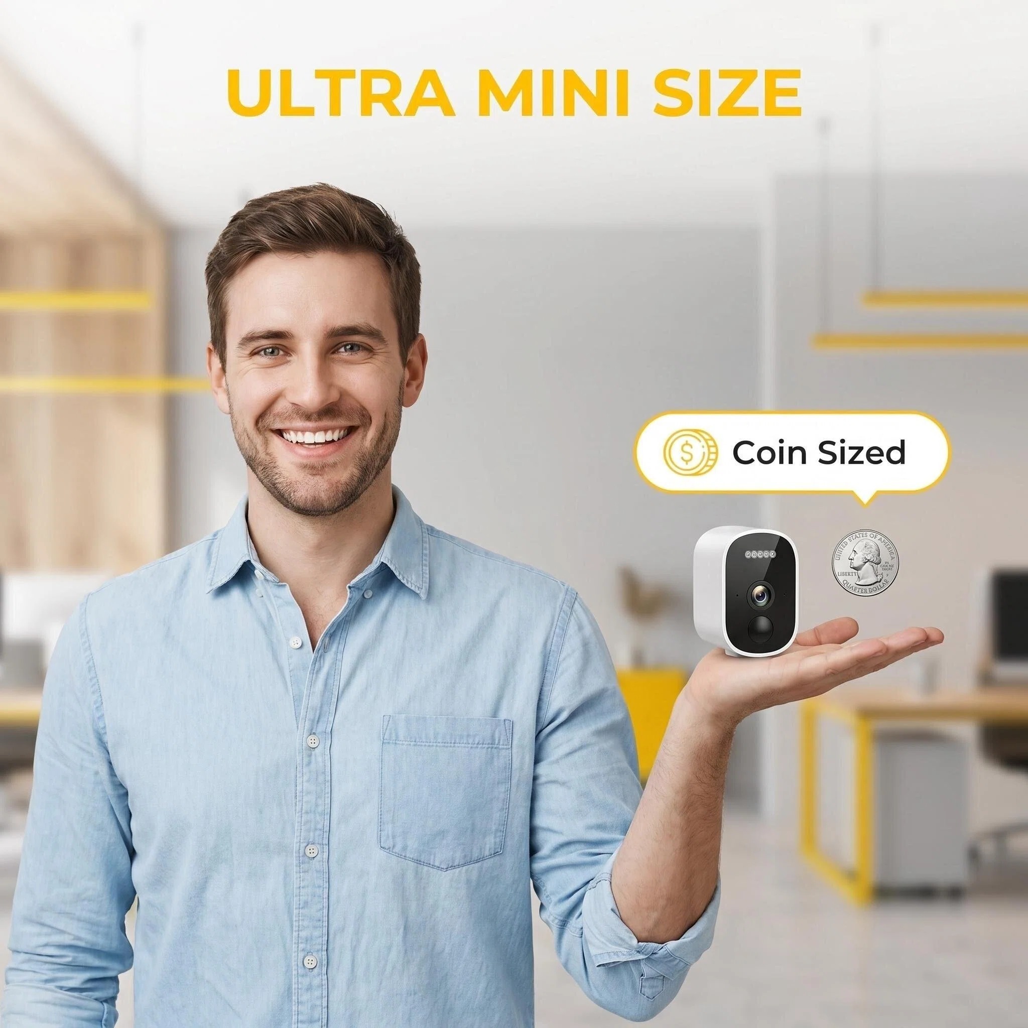 Portable Solar Panel Battery Powered Indoor Mini Outdoor Security Small Wifi Cameras with Solar Panel · image 2