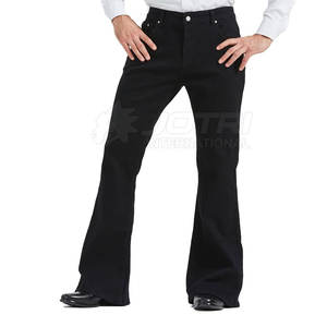Pantalons évasés personnalisés pour hommes en gros Street Wear Pantalons évasés pour hommes Vente en ligne de pantalons évasés pour hommes - Product Image 1
