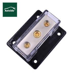 Bloc de <span class=keywords><strong>distribution</strong></span> de répartiteur de câble d'alimentation/de terre pour ampli solaire audio de voiture à 2 voies en gros calibre 4/0 - Product Image 1