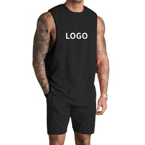 2025 Streetwear Custom <b>Singlet</b> Gym Sportswear Blank Sleeveless Vest Sublimation <b>Mens</b> Top Stringer Bodybuilding <b>Men's</b> Tank Top - Product Image 6
