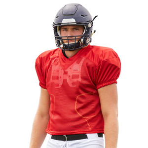 Maillot d'entraînement en maille de Football maillot d'entraînement de jeu de football américain pour jeunes et adultes - Product Image 2