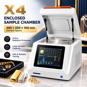 Testeur de pureté de l'or de bureau, spectromètre XRF haute précision pour la vérification de la pureté des lingots et des métaux recyclés - Product Image 5