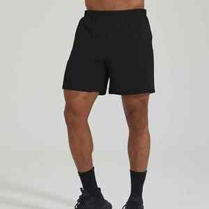 Shorts de sport pour hommes de style personnalisé, 70% polyester, 30% élasthanne, entraînement, randonnée en plein air, séchage rapide, shorts de sport pour hommes - Product Image 4