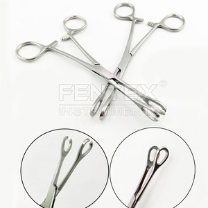 Outil de perçage corporel en acier inoxydable de haute qualité, pinces éponge et pinces Pennington, 6,5 pouces - Product Image 5