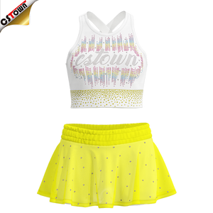 Alibaba.com上の高品質な黒と黄色のチアリーディング制服メーカーと黒