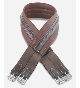 Circunferencia elástica doble portátil con costura elevada acolchada Material de cuero de lujo - Product Image 6