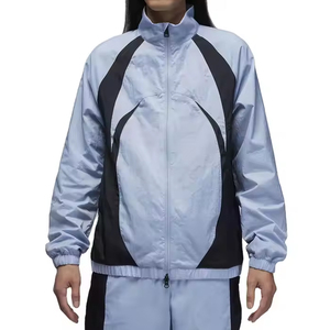 Conjuntos Deportivos Personalizados para Mujer, 100% Algodón, Chaqueta Cortavientos Impermeable, por Encima de la Rodilla, Color Sólido, para Entrenamiento y Jogging, 2026 - Product Image 1