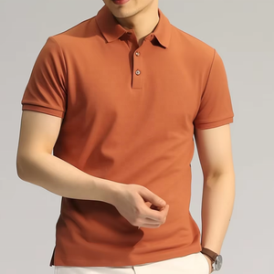 Polos pour hommes en coton personnalisés de haute qualité pour hommes Polo de golf en coton T-shirt Polo en piqué Chemise pour hommes - Product Image 6