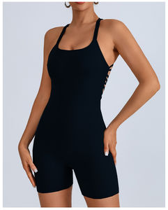 <b>Women's</b> Sportswear Activewear Workout One Piece Bodysuit Quick Drying Flare Pants Yoga <b>Jumpsuit</b> Lycra Casual Bodycon - Product Image 3