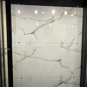 Grande dalle en porcelaine vitrifiée 800x1600mm 9mm d'épaisseur Antidérapante Brique réfractaire Villa européenne Maison Intérieur Mur/Sol Carreaux AAA - Product Image 1