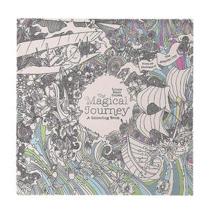 สมุดระบายสีการเดินทางมหัศจรรย์สำหรับเด็ก - Product Image 1