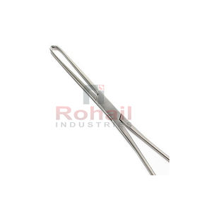 Pinzas de tejido Alis de acero inoxidable, pinzas rectas - Product Image 1