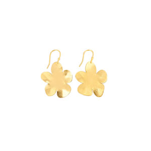 Nouveauté Boucles d'oreilles tendance pour filles en laiton plaqué or, bijoux simples, boucles d'oreilles pendantes, boucles d'oreilles de mariage, cadeau pour un anniversaire - Product Image 1