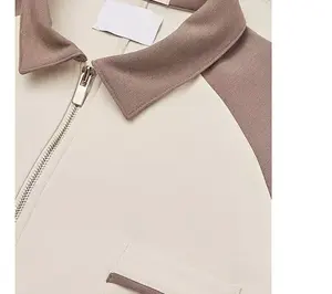 Venta caliente de los hombres para camisetas de polo de moda de calle personalizada 3D impreso manga corta lienzo sólido traje de adulto ropa - Product Image 6