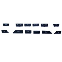 Set tombol Keypad kontrol iklim, untuk BMW Seri 5 F10