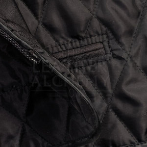 Chaqueta de Motociclista de Cuero Premium con Diseño Moderno, Textura Suave, Ajuste Cómodo y Estructura Reforzada - Product Image 5
