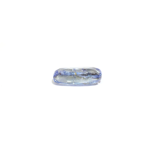 Saphir bleu naturel, pierre précieuse non montée, 4 carats, facetté, bleu royal, calibré 10 mm et 8 mm de hauteur, traité thermiquement - Product Image 3
