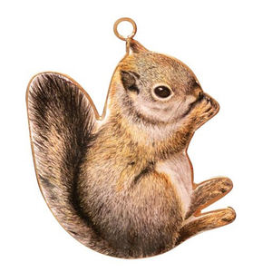 Escultura de estatua de ardilla colgante de Pascua Estilos 3D Adornos navideños Adorno - Product Image 1