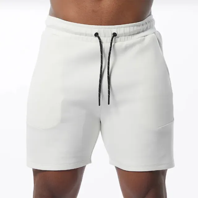 Benutzer definierte sportliche Sport bekleidung Männer schlichte Sweat Shorts Herren Workout Running Herren Gym Shorts