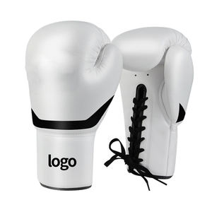 Fabricación al por mayor caja nuevo diseño duradero entrenamiento profesional cuero personalizar guantes de boxeo - Product Image 4