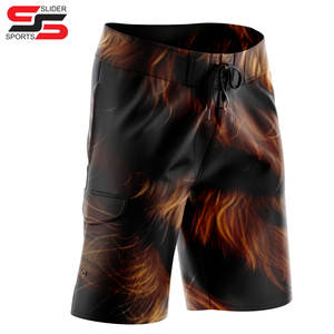 Nouvelle arrivée impression maillot de bain Shorts décontractés grande taille Shorts de bain décontractés imprimés hommes Shorts en gros entièrement personnalisés - Product Image 3