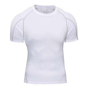 Exclusivo verano Rash Guard 3D impreso transpirable de alta calidad gimnasio camisa 100% algodón orgánico hombres entrenamiento Jogging Wear - Product Image 4