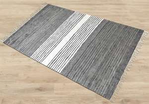 Alfombras de trapo Chindi de algodón 100% para sala de estar patrón de novedad moderno alfombra al por mayor para uso doméstico - Product Image 6
