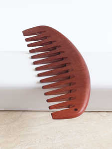 Peine para Cabello de Madera Natural Hecho a Mano con Acabado Suave, Peinado y Cuidado, Cuidado Suave del Cuero Cabelludo, Color y Logotipo Personalizables - Product Image 3