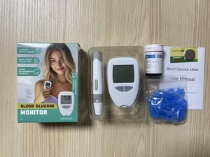 OEM/ODM glucose máu giám sát kỹ thuật số Kit kiểm tra thiết bị Bluetooth glucometer bệnh tiểu đường lượng đường trong máu mét - Product Image 3
