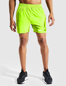 Shorts décontractés pour hommes en polyester/coton respirant à séchage rapide, avec cordon de serrage et poches, pour le sport, la remise en forme, l'entraînement et le jogging - Product Image 6