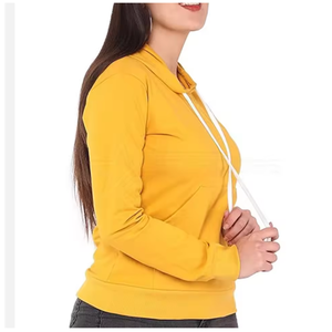 Sweat-shirt décontracté ample pour femme en coton 100% avec col double épaisseur et logo imprimé sur le devant, style vintage en molleton surdimensionné - Product Image 1