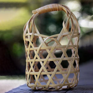 Récipients d'emballage durables pour œufs de poule paniers en bambou naturel panier à œufs le moins cher marque privée personnalisée accepter - Product Image 2