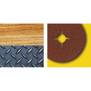 แผ่นขัดกระดาษทรายสีขาว ขนาด 125 มม. ยี่ห้อสแตนลีย์ แบบแพ็คหลายชิ้น - Product Image 1