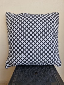 Nouveaux produits housses de coussin pour canapé Premium main bloc imprimé décoratif coton housse de coussin taie d'oreiller à vendre - Product Image 2