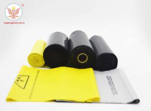 Sacs poubelle PE personnalisables de haute qualité rouleau poubelle robuste avec logo personnalisé à prix économique pour la fabrication à l'exportation - Product Image 6