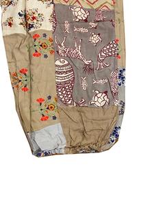 Pantalon sarouel bohème patchwork avec poches toutes saisons vente en gros pantalons d'été pour femmes pantalons de festival vêtements pour femmes - Product Image 6