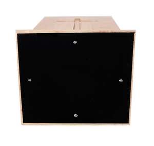 Urna cruzada de madera maciza para cenizas humanas, urnas de madera para cenizas humanas, urnas funerarias de madera de haya para cremación. - Product Image 2