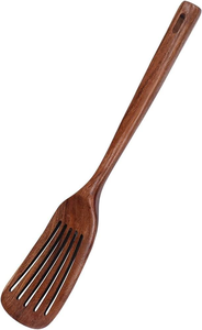 Cuchara de Servir de Madera con Mango Largo en Oferta, Cuchara de Arroz de Madera Maciza Premium de la India a Precios Bajos - Product Image 4