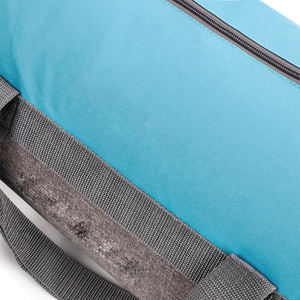 Sac de sport unisexe en polyester et coton imperméable avec compartiment à chaussures séparé, sac de voyage personnalisé avec logo OEM - Product Image 4