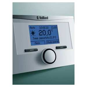Cronotermóstato Modulante Vaillant CalorMATIC 450 F con Sonda Externa para Sistemas HVAC Domésticos, Fabricado en Italia, Soporte en Idioma Italiano - Product Image 2